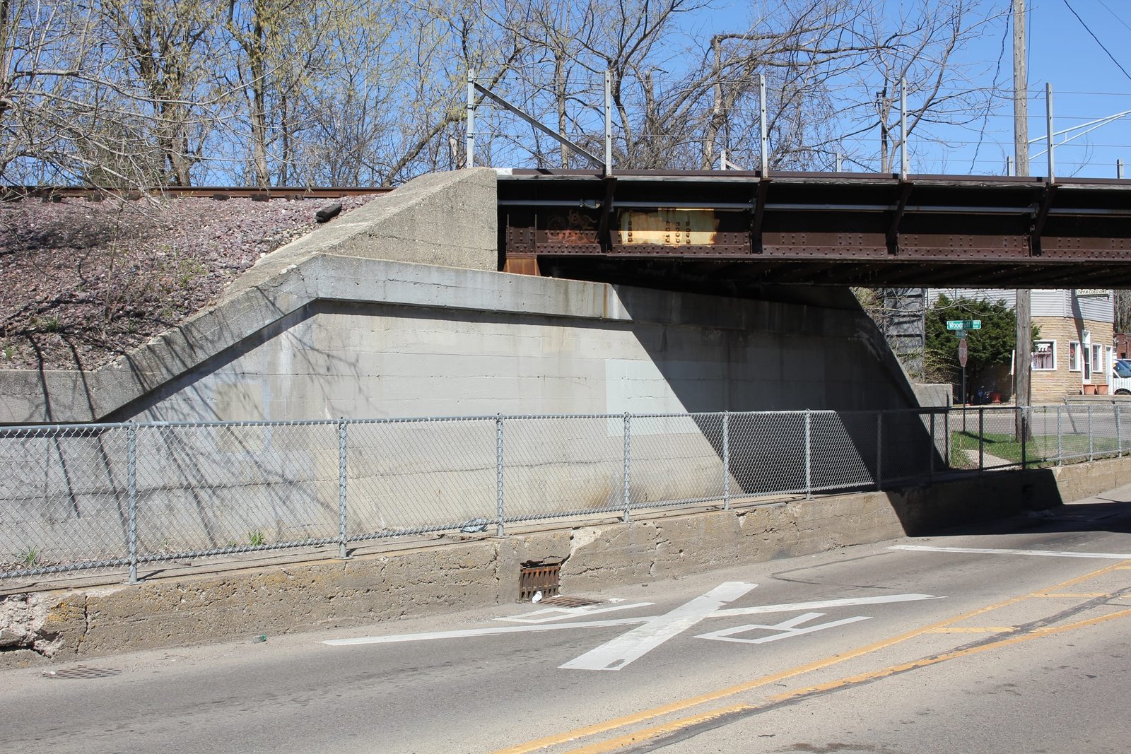 West abutment